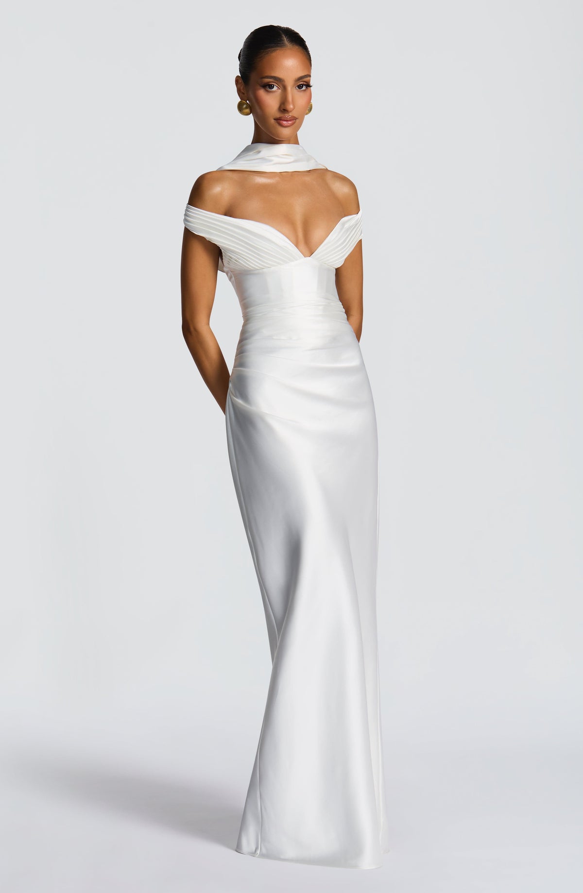 Belavie Aureliella Maxi Dress - Ivory
