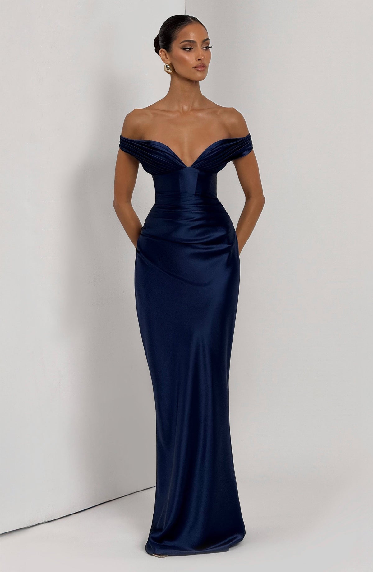 Belavie Aureliella Maxi Dress - Navy