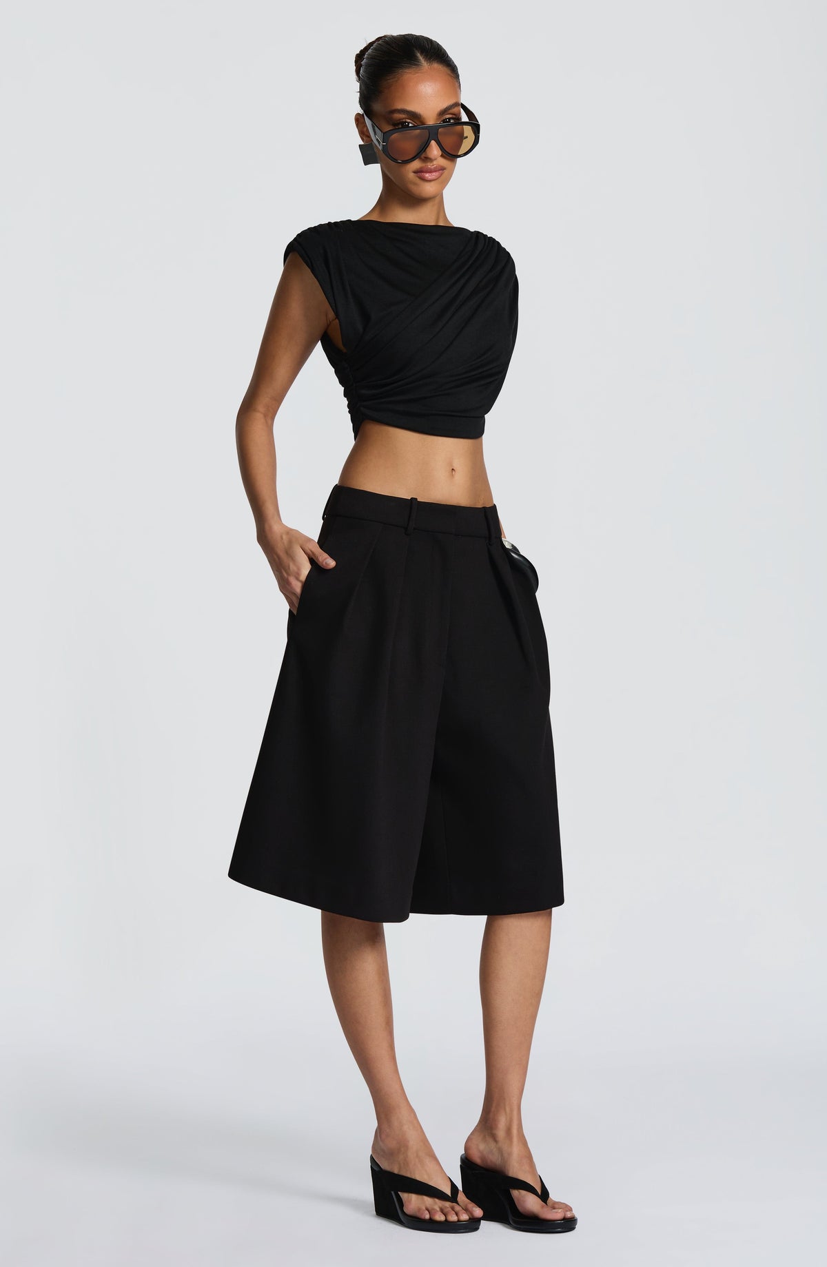 Belavie Ausrella Bermuda Shorts - Black