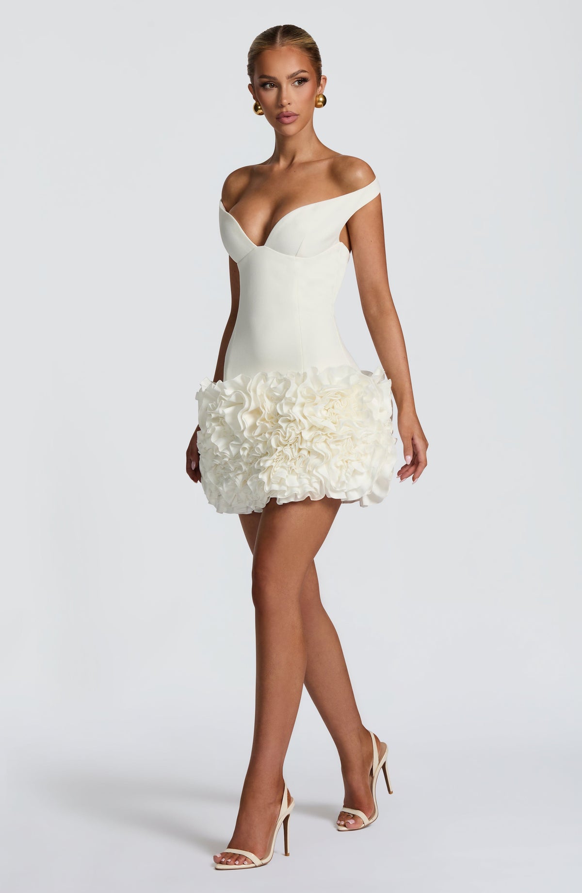 Belavie Avetella Mini Dress - Ivory
