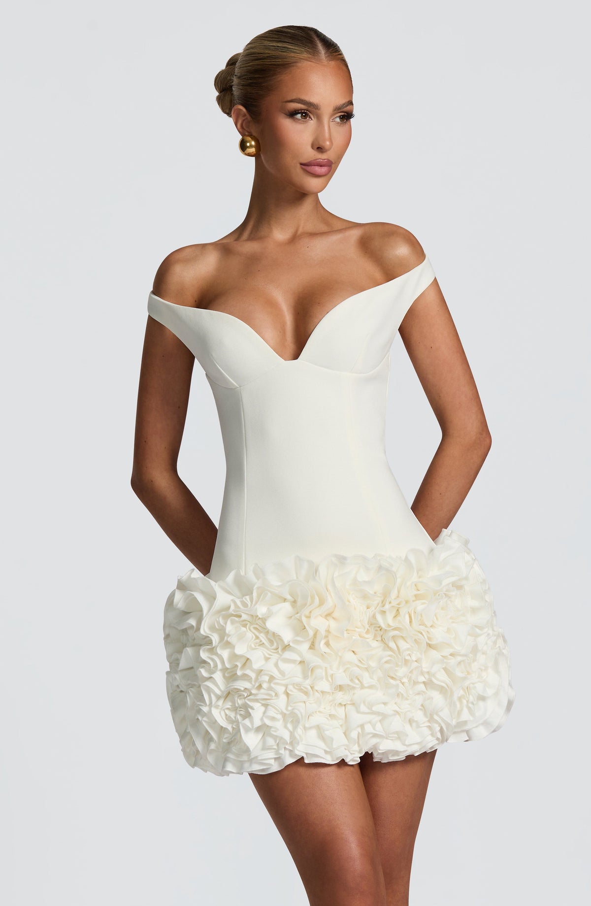 Belavie Avetella Mini Dress - Ivory