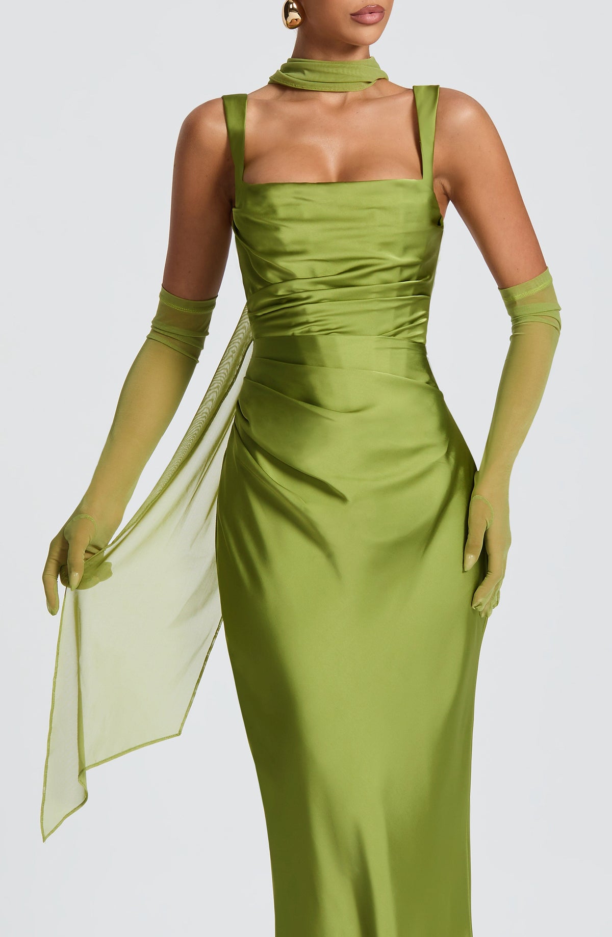 Belavie Aylella Scarf - Olive