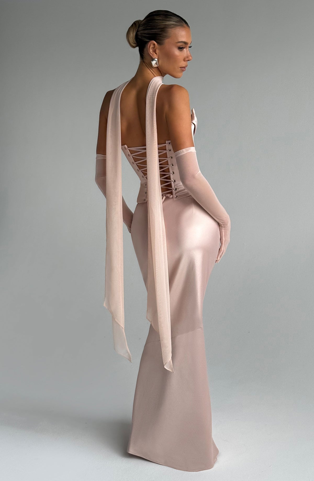 Belavie Aylella Scarf - Soft Peach