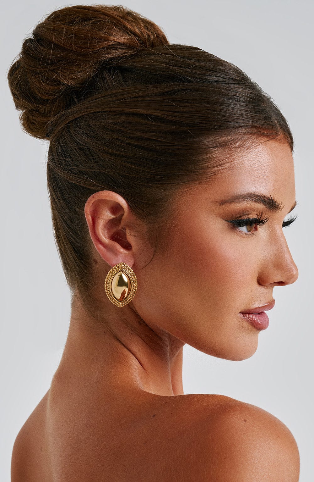 Belavie Azrella Earrings - Gold