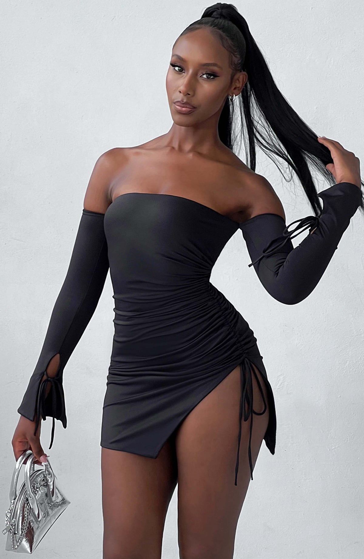Belavie Beccella Mini Dress - Black