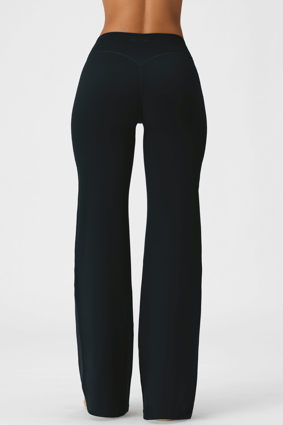 Belavie Soft Active Wide-Leg Trousers in Black