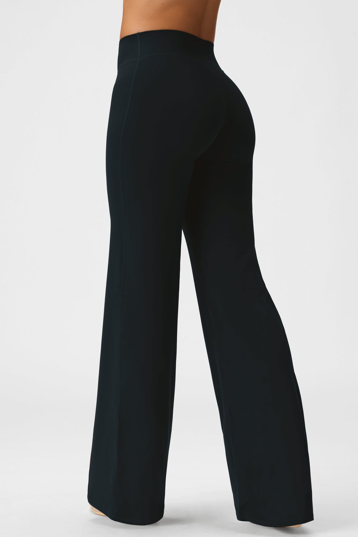 Belavie Soft Active Wide-Leg Trousers in Black