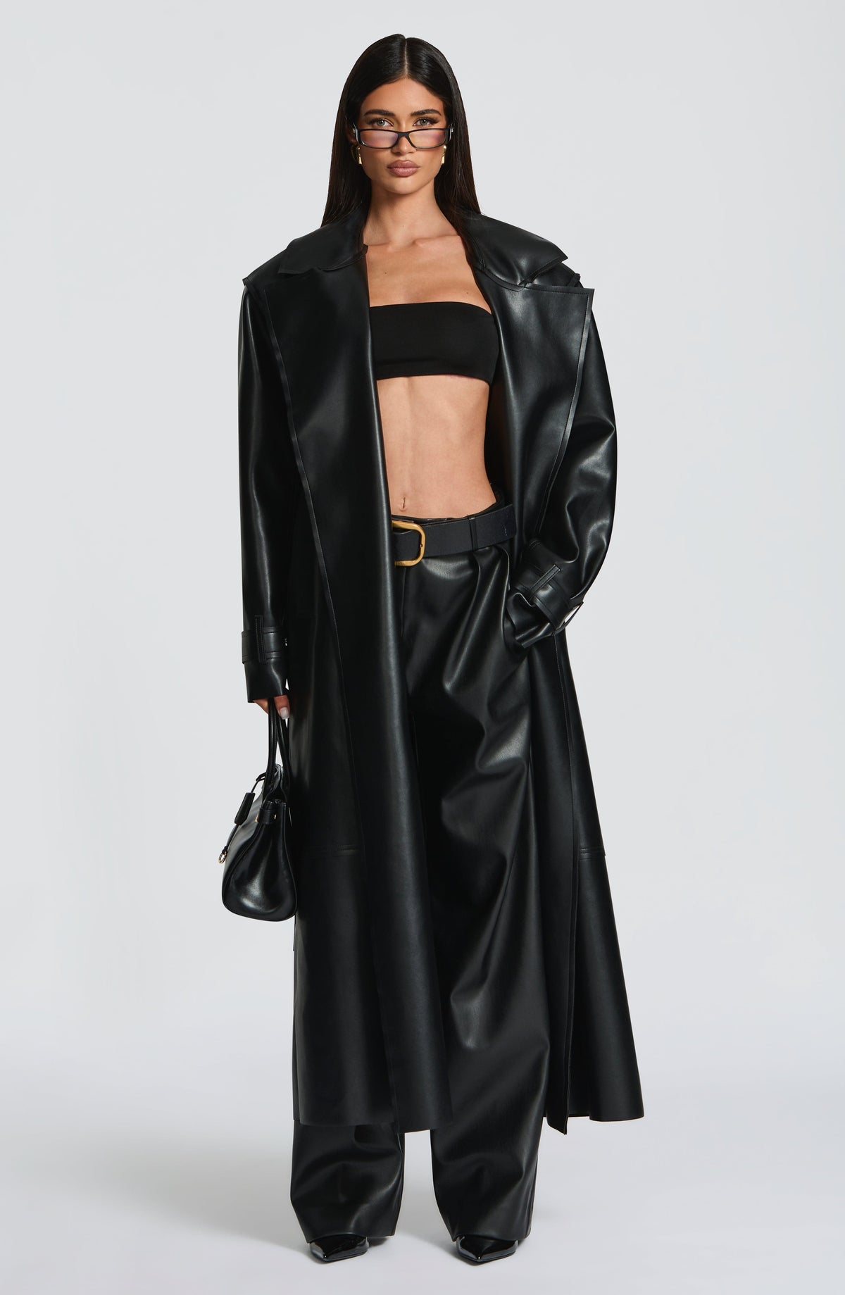 Belavie Bridgeta Trench Coat - Black
