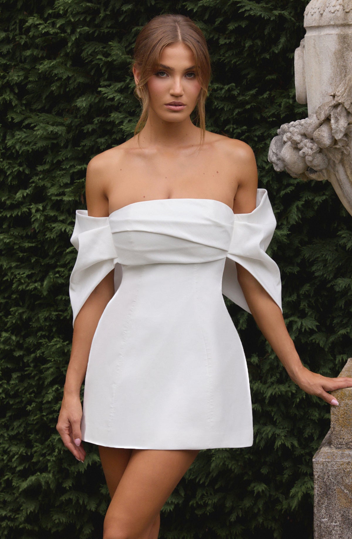 Belavie Briellella Mini Dress - Ivory