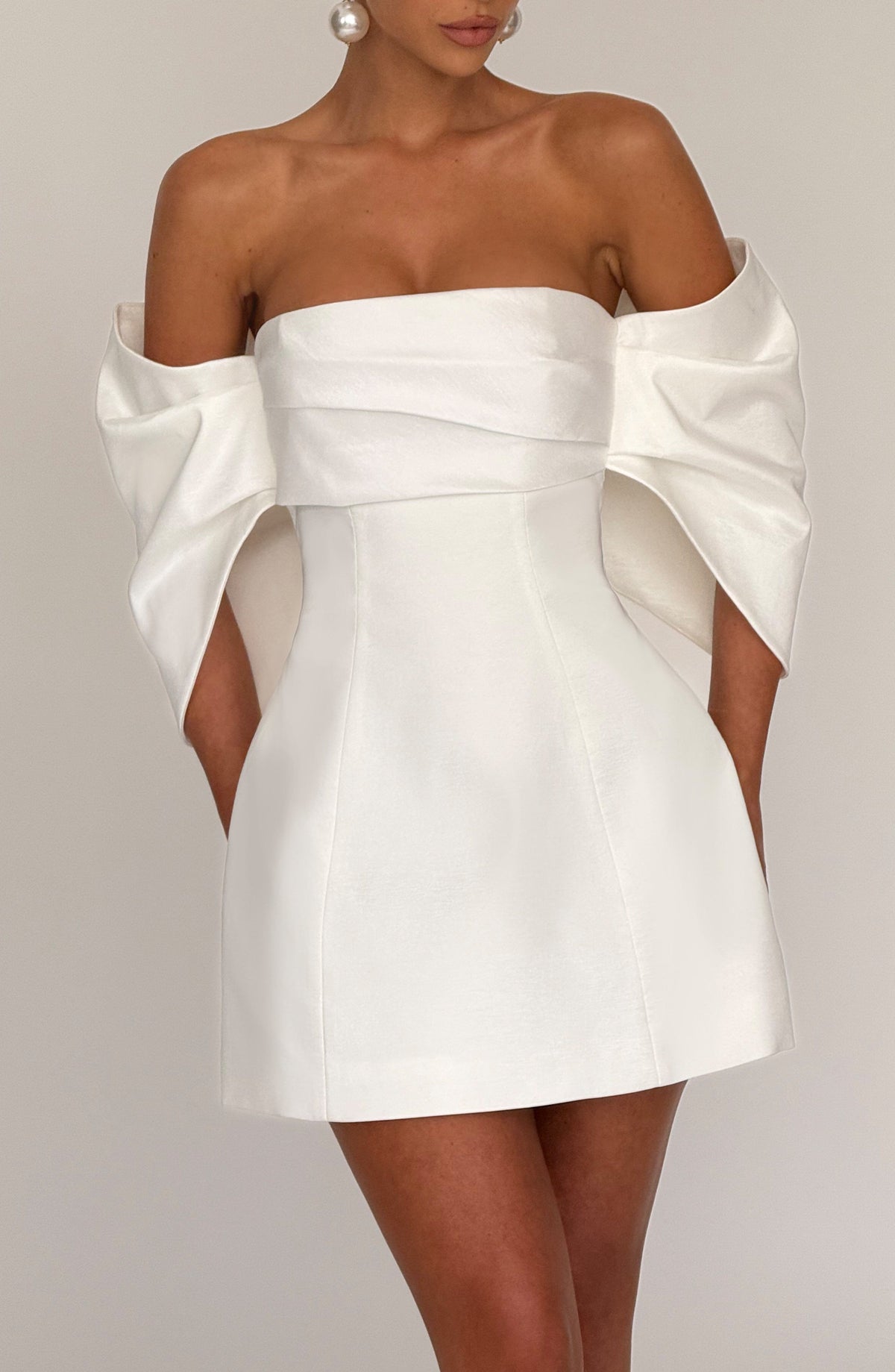 Belavie Briellella Mini Dress - Ivory