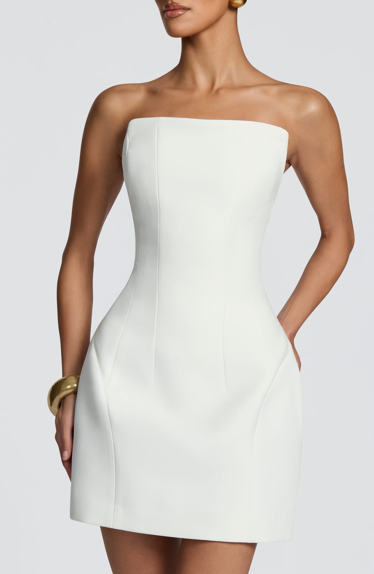 Belavie Cadencella Mini Dress - Ivory