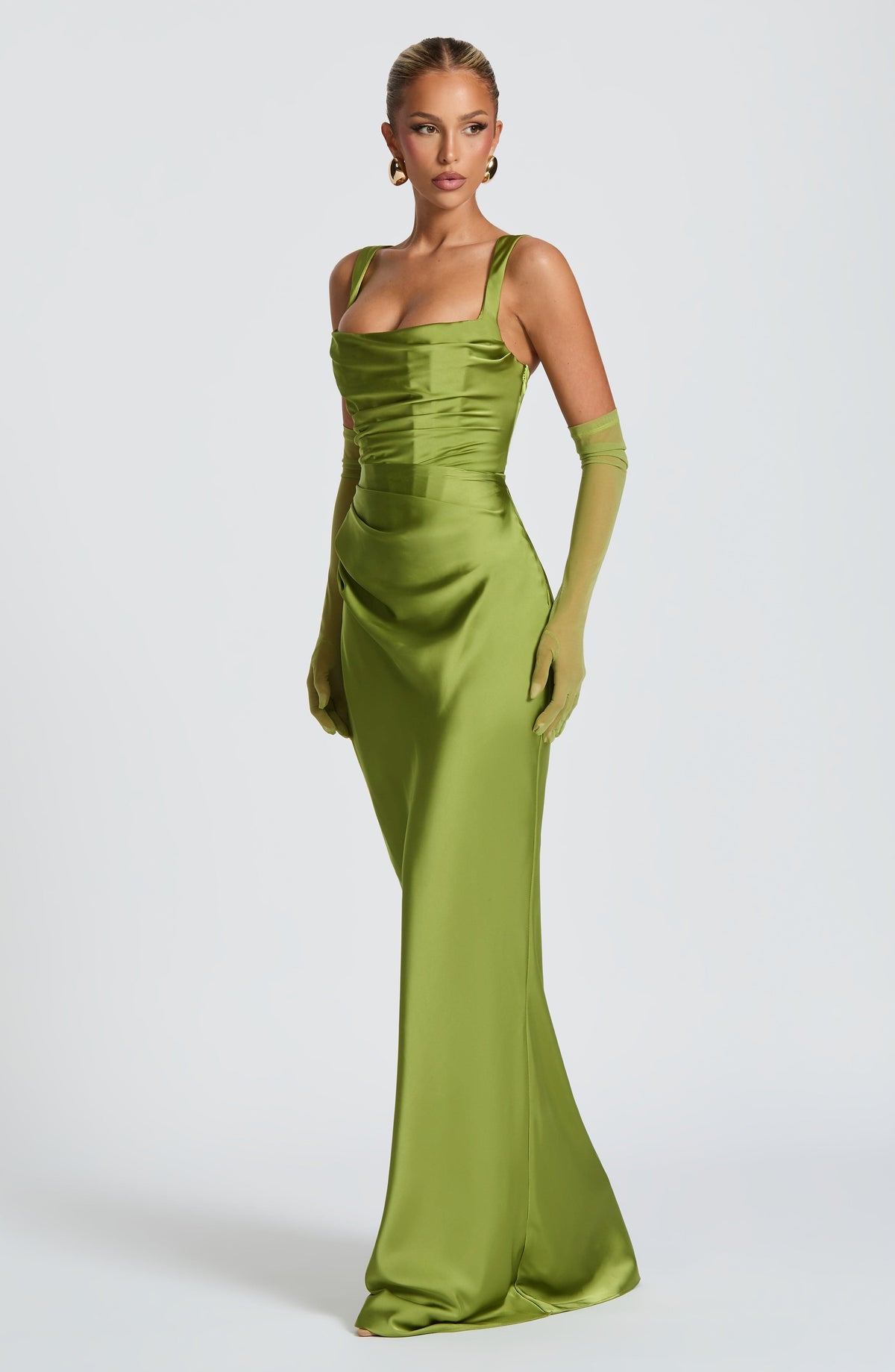 Belavie Calanthella Maxi Dress - Olive