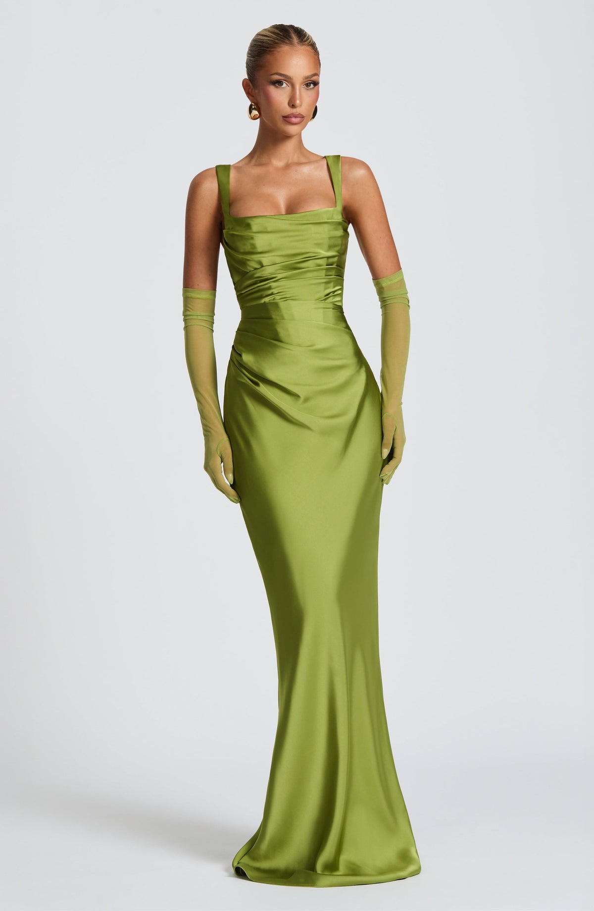 Belavie Calanthella Maxi Dress - Olive