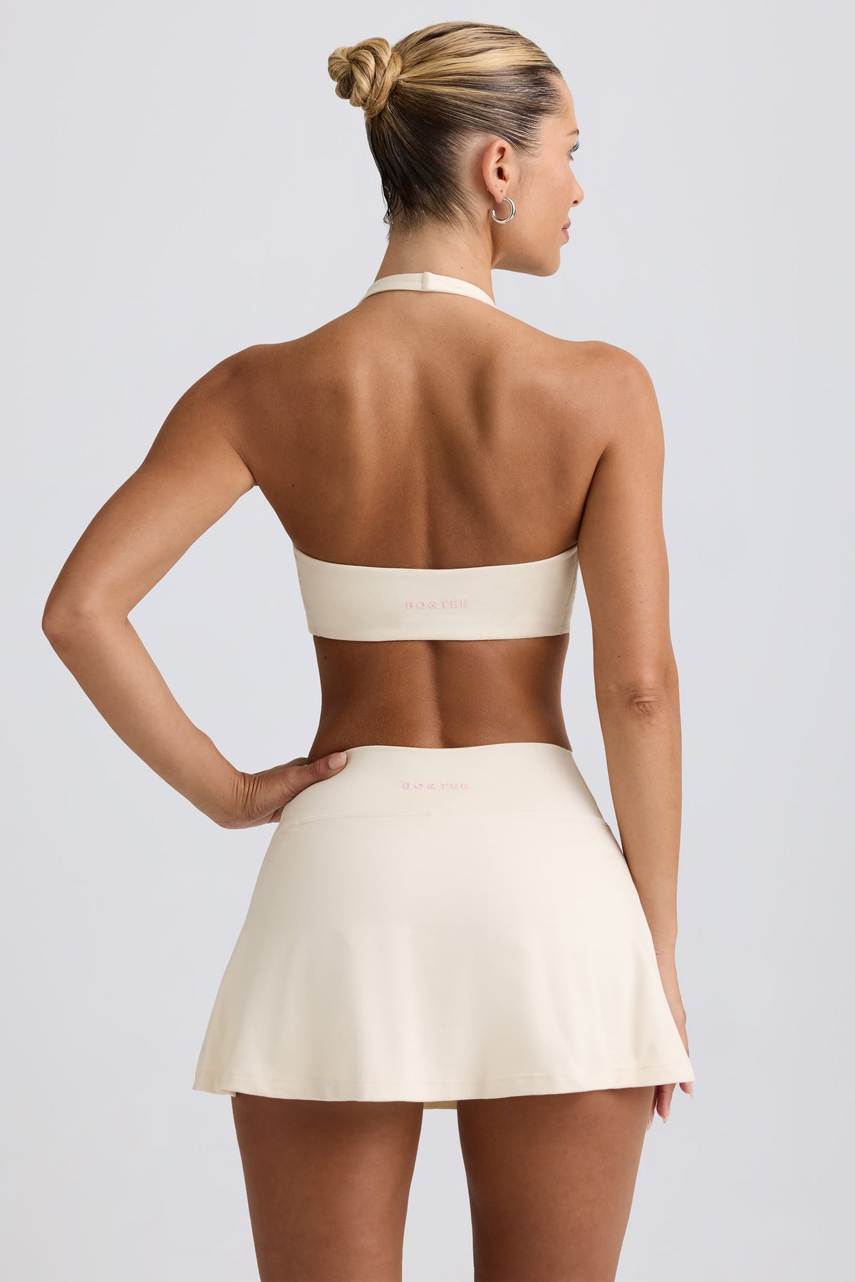 Belavie Soft Active Mini Skort in Vanilla