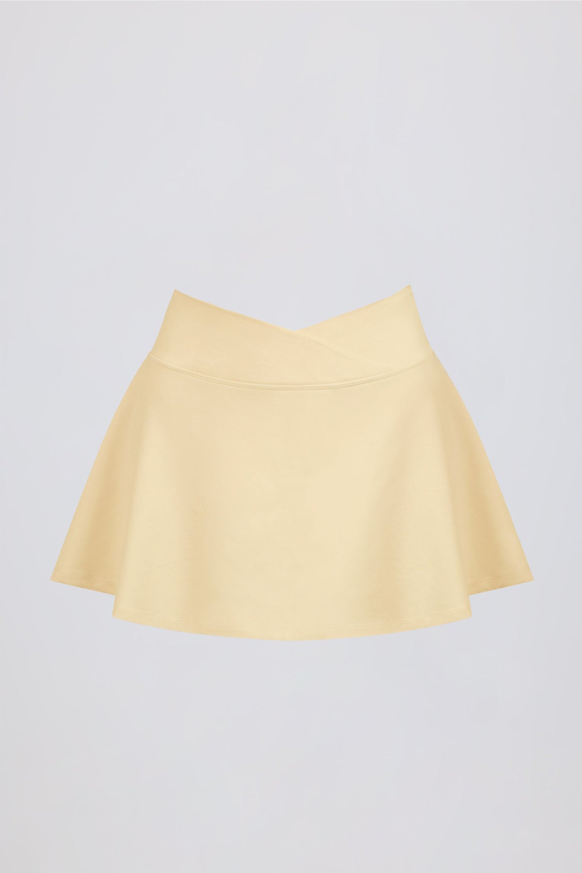 Belavie Soft Active Mini Skort in Lemon Marl