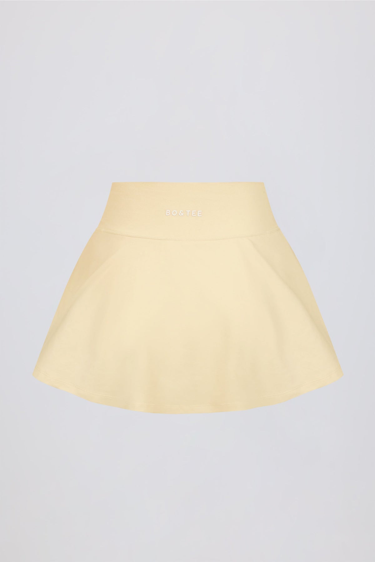 Belavie Soft Active Mini Skort in Lemon Marl