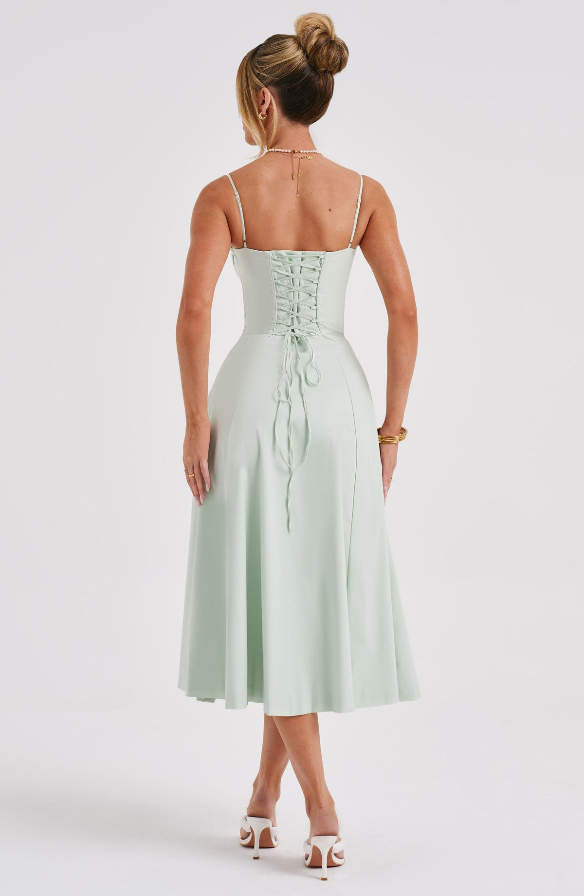 Belavie Deannella Midi Dress - Sage