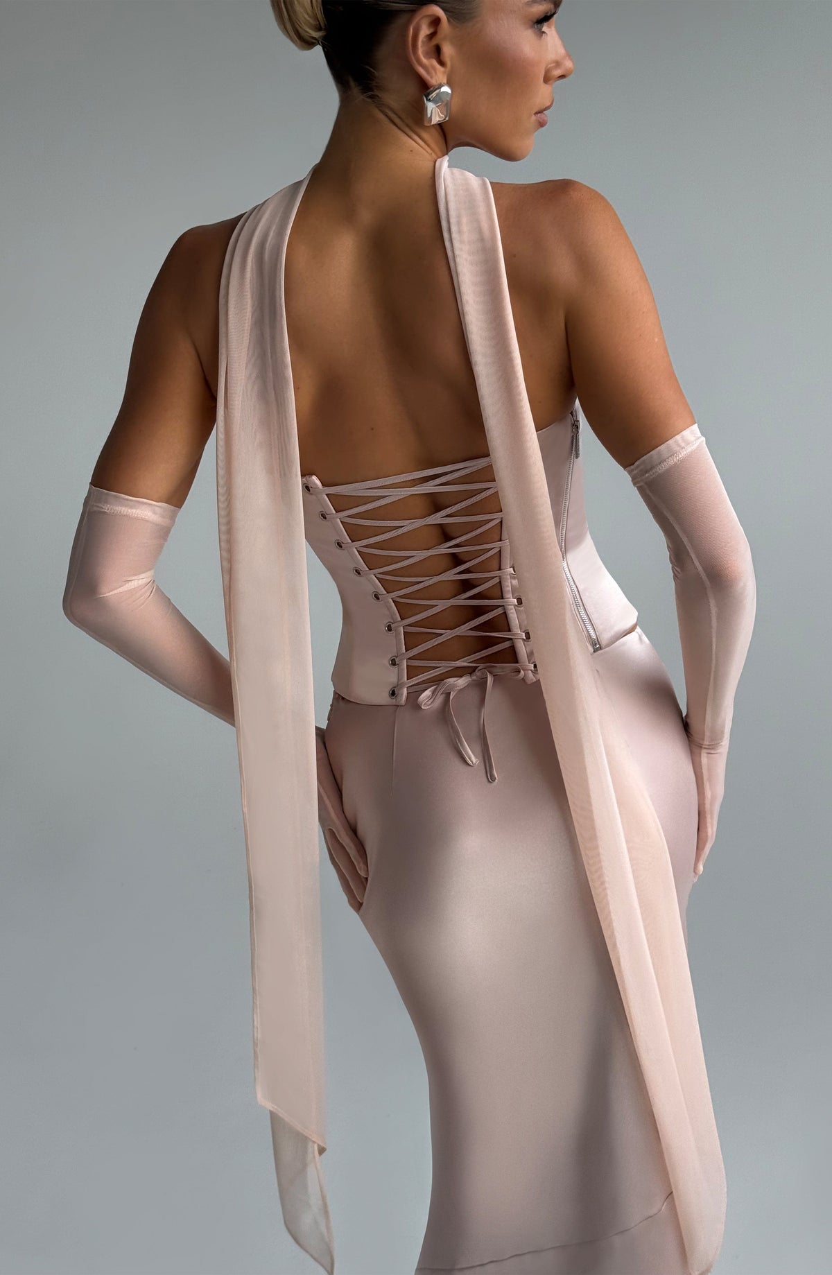 Belavie Elia Gloves - Soft Peach