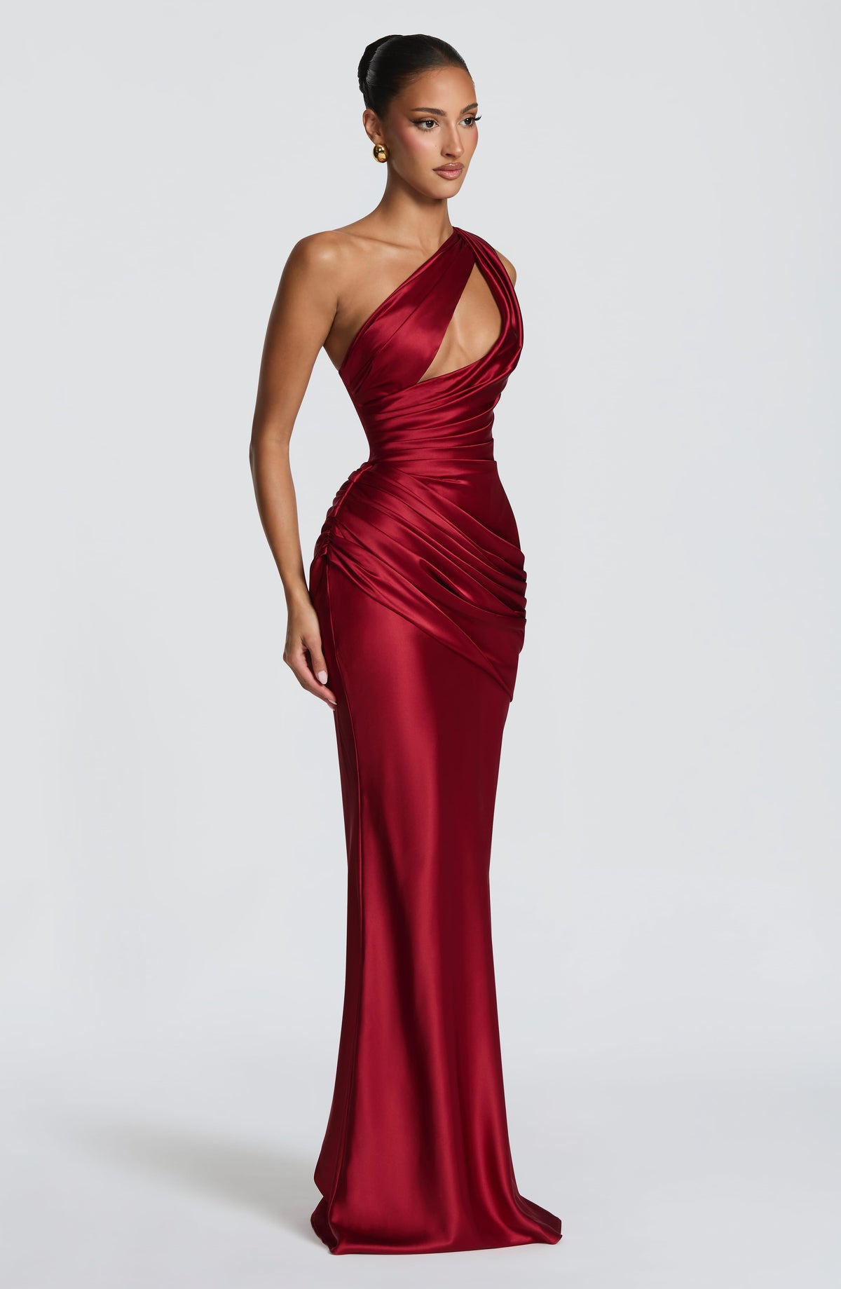 Belavie Eminella Maxi Dress - Deep Red