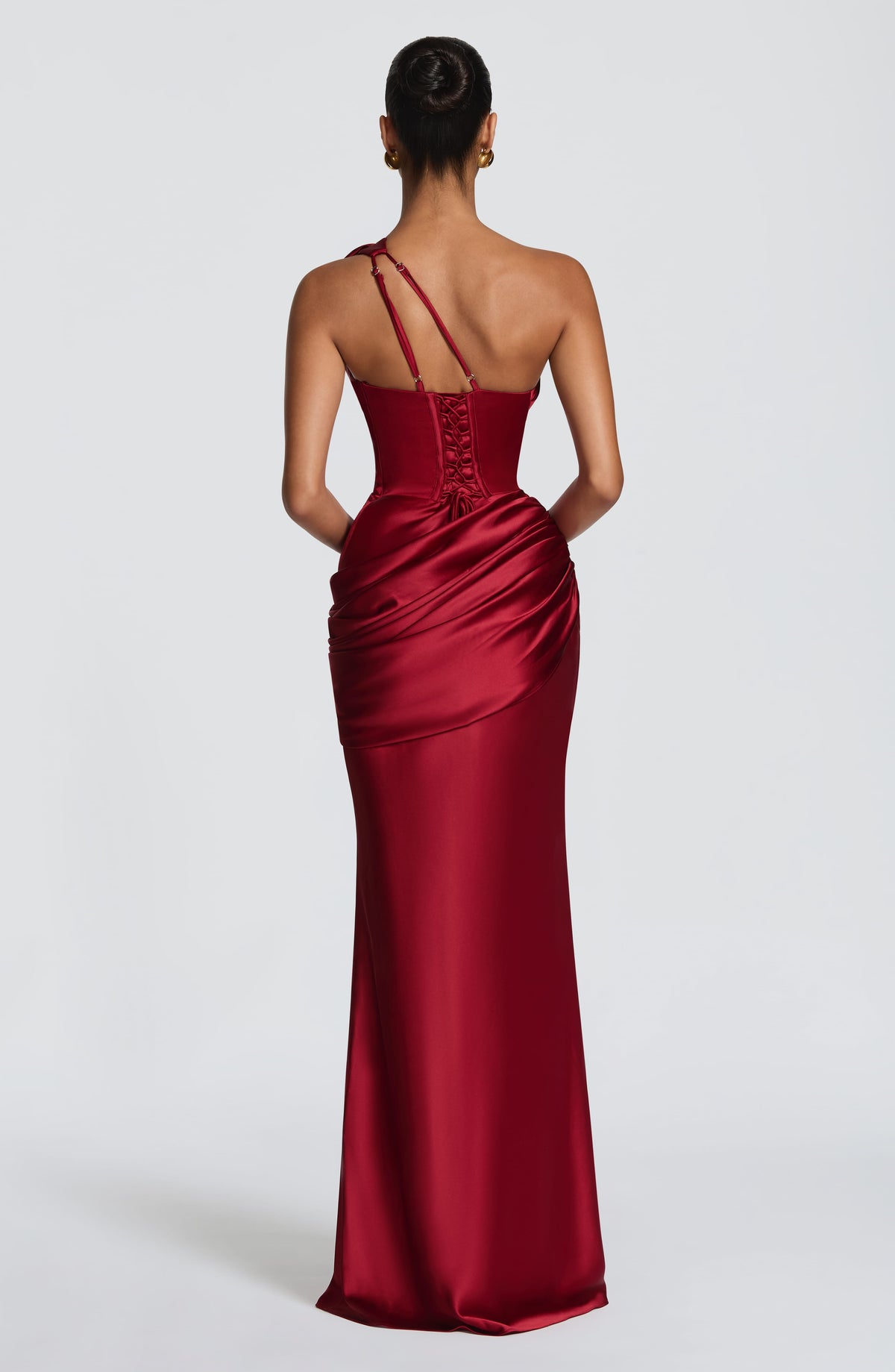 Belavie Eminella Maxi Dress - Deep Red