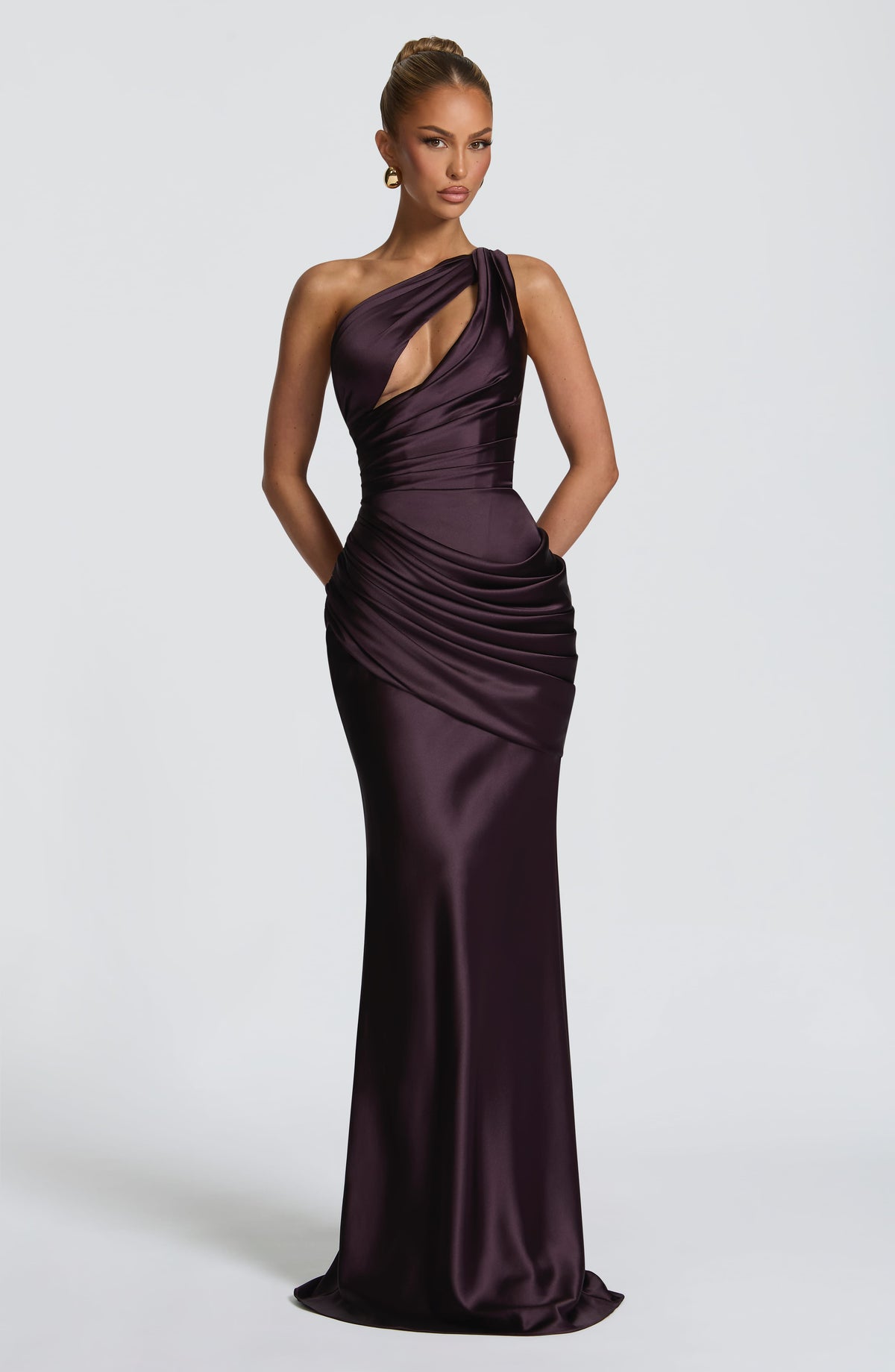 Belavie Eminella Maxi Dress - Plum