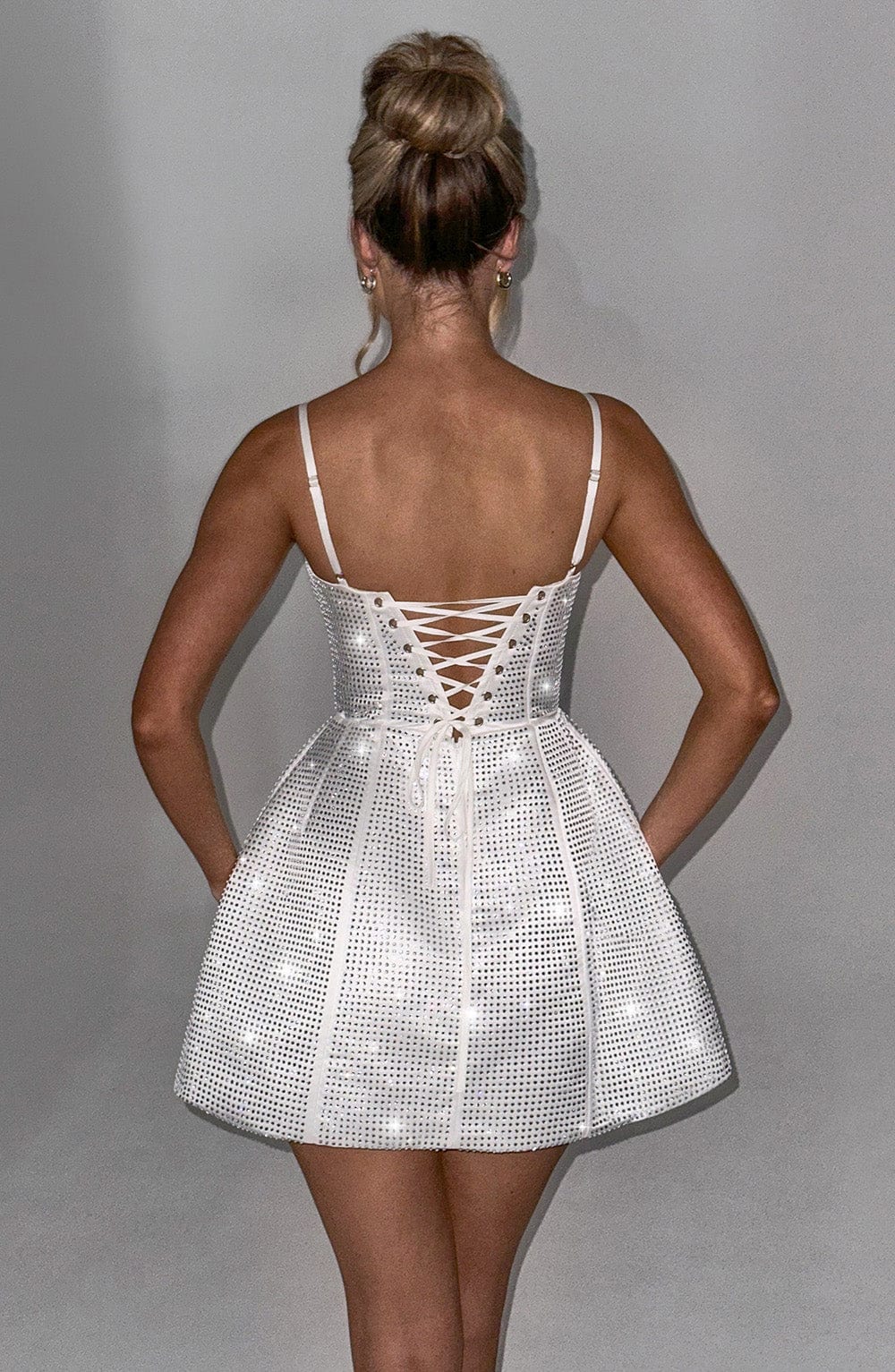 Belavie Emmella Mini Dress - Ivory