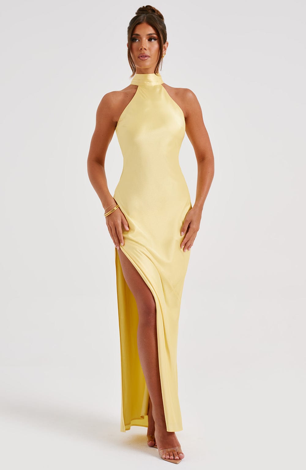 Belavie Ettella Maxi Dress - Lemon