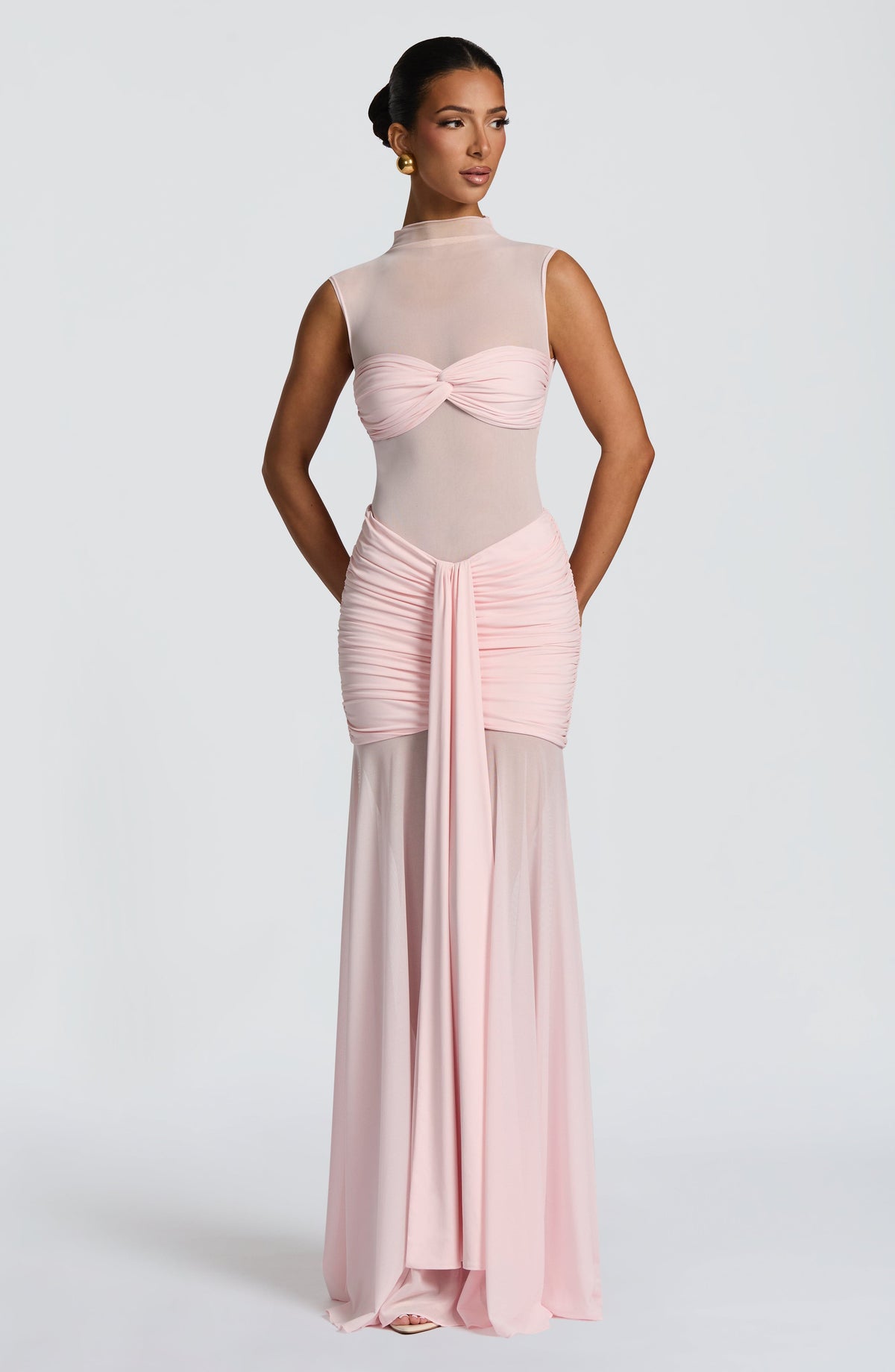 Belavie Faella Maxi Skirt - Blush