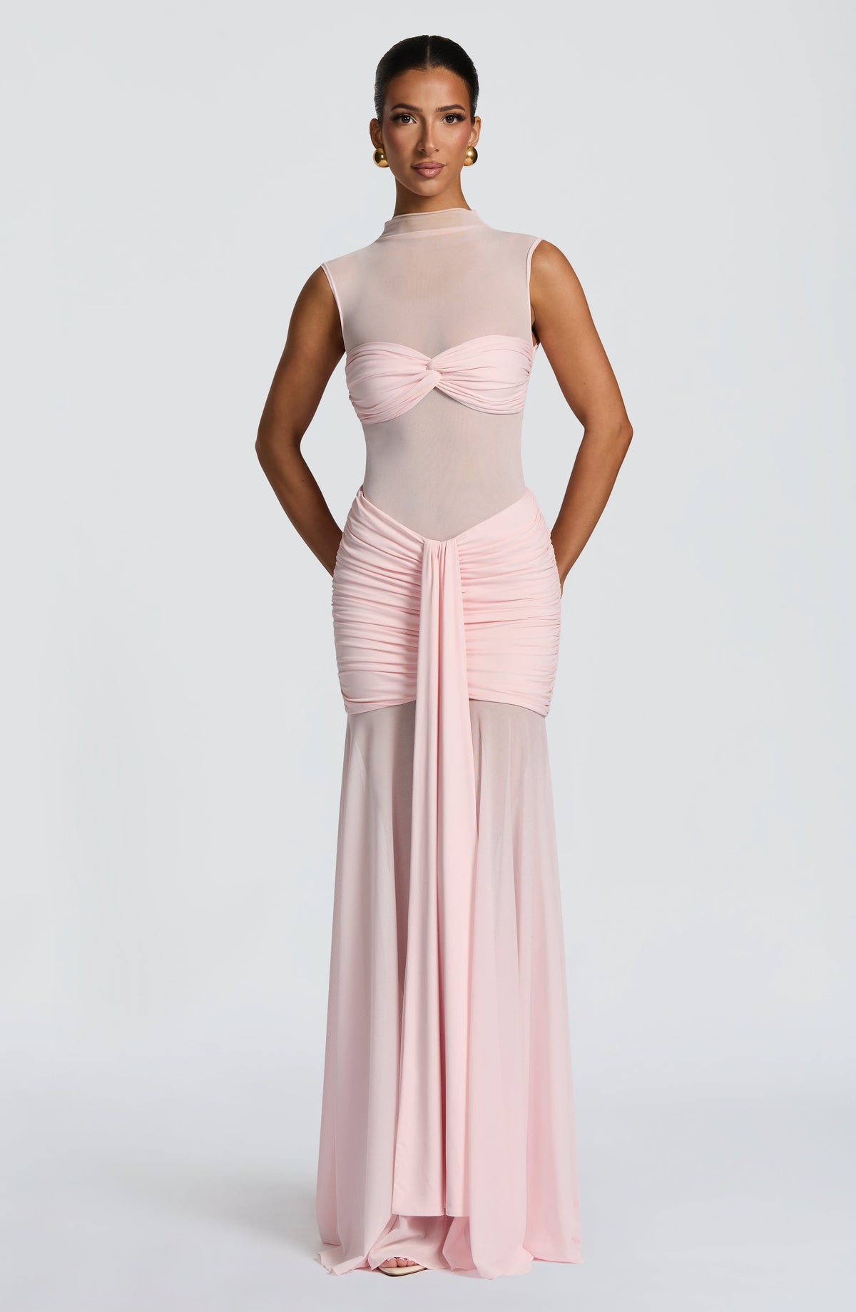 Belavie Faella Maxi Skirt - Blush