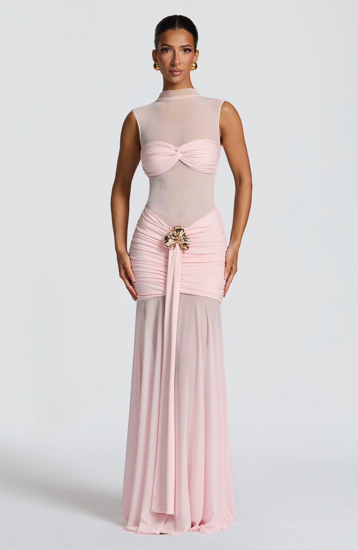 Belavie Faella Maxi Skirt - Blush