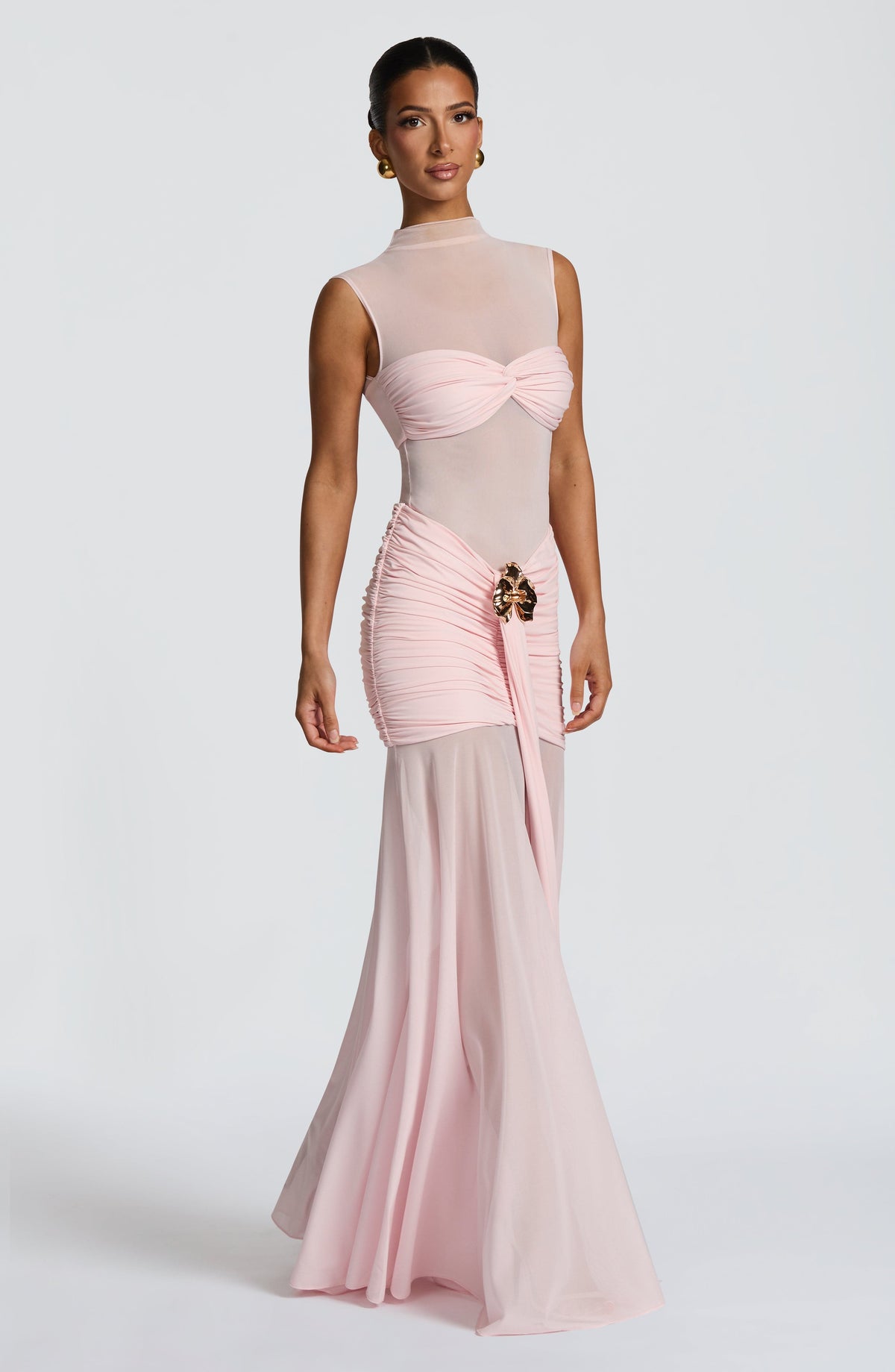Belavie Faella Maxi Skirt - Blush