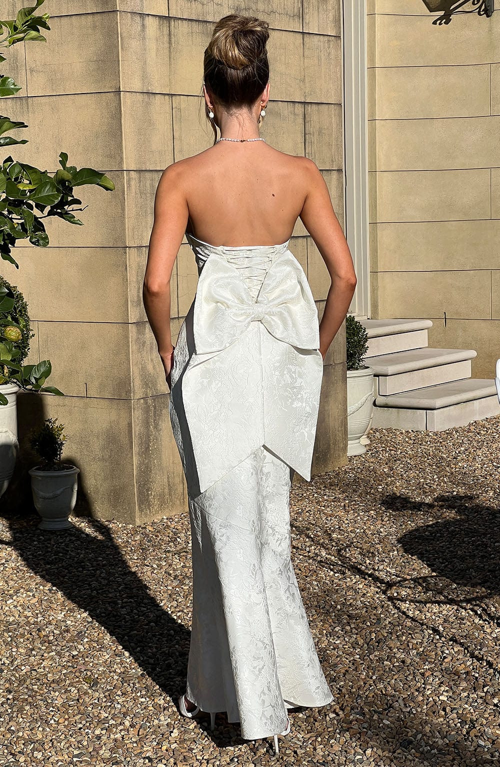 Belavie Felicitia Maxi Dress - Ivory