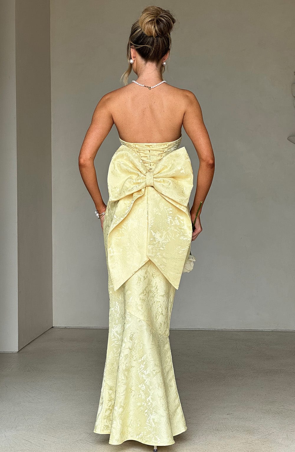 Belavie Felicitia Maxi Dress - Lemon