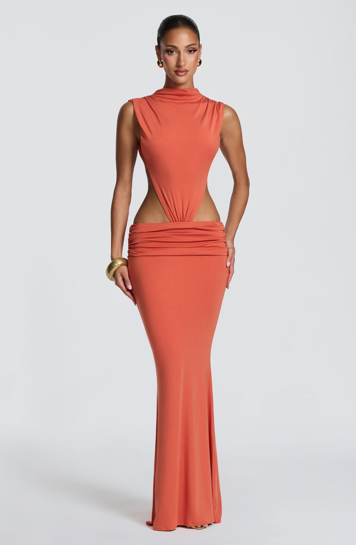 Belavie Fenellella Maxi Dress - Burnt Orange