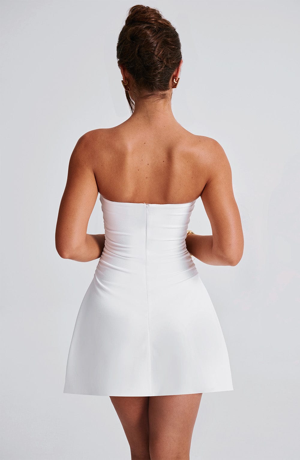 Belavie Fleura Mini Dress - Ivory