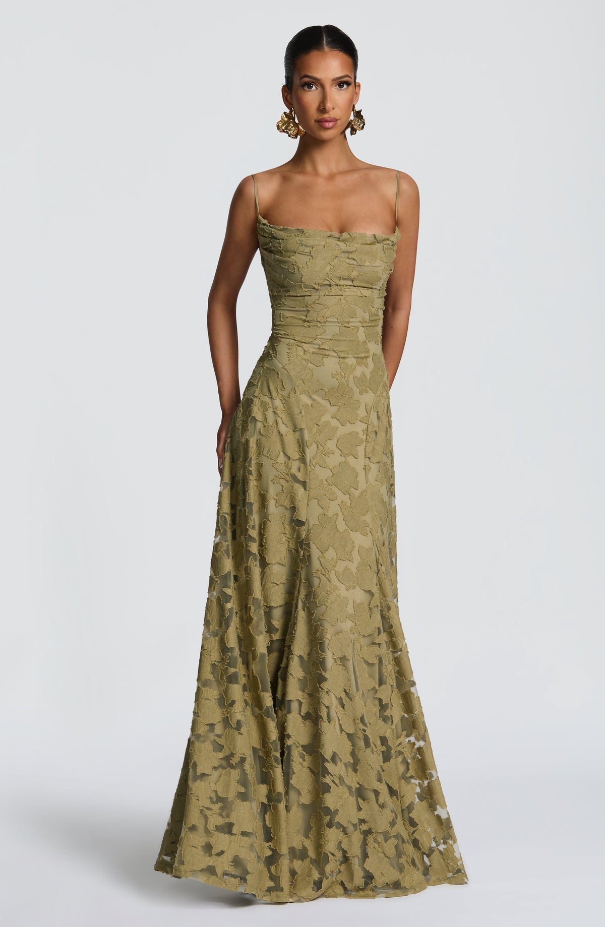 Belavie Francissa Maxi Dress - Sage