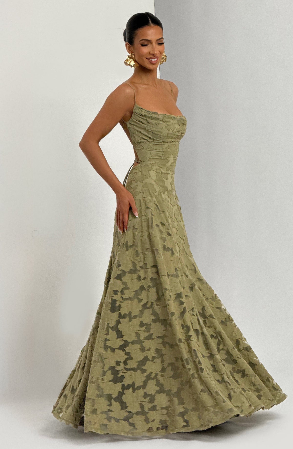 Belavie Francissa Maxi Dress - Sage