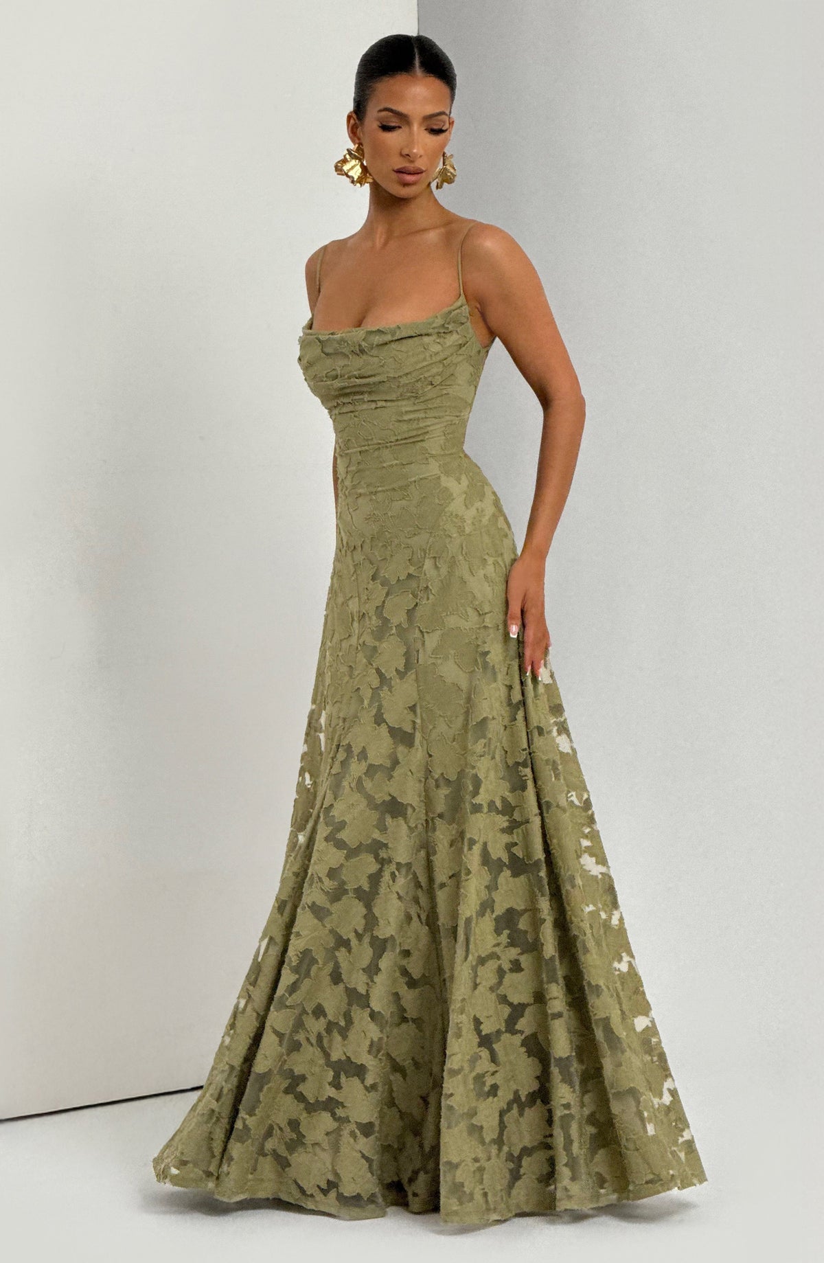 Belavie Francissa Maxi Dress - Sage