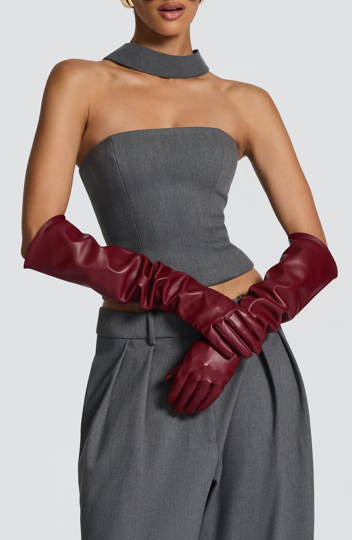 Belavie Frankiella Gloves - Burgundy