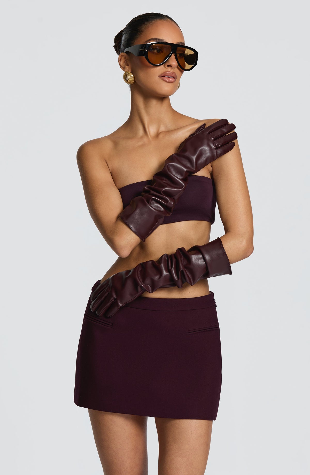 Belavie Frankiella Gloves - Plum