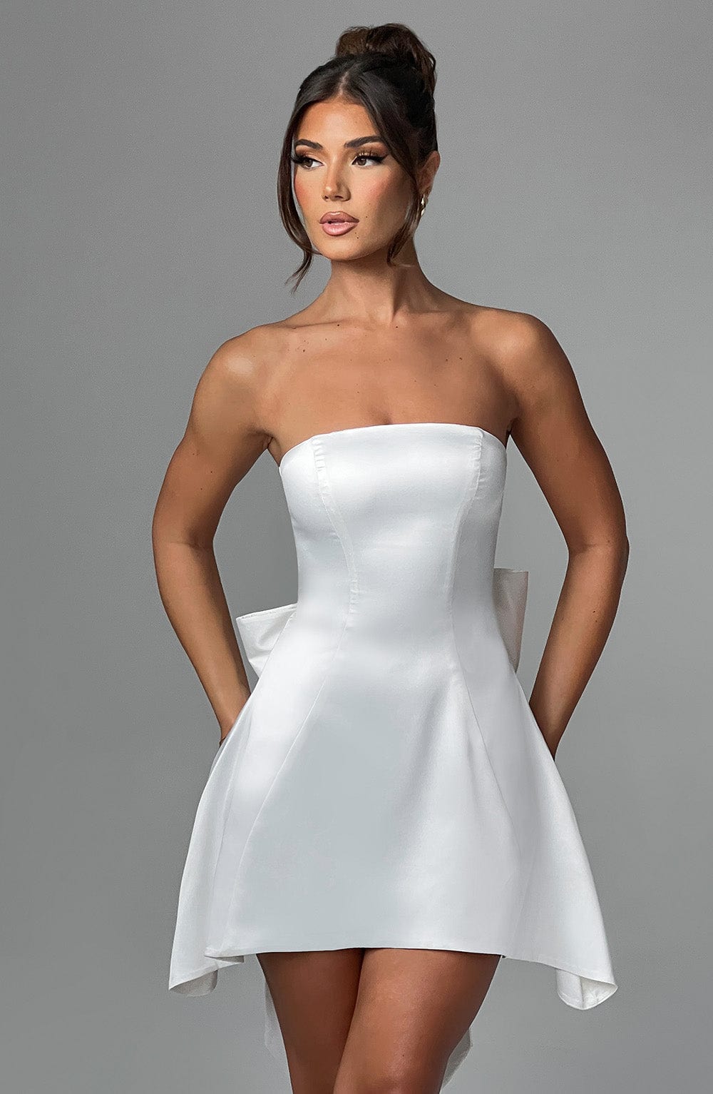 Belavie Frejella Mini Dress - Ivory
