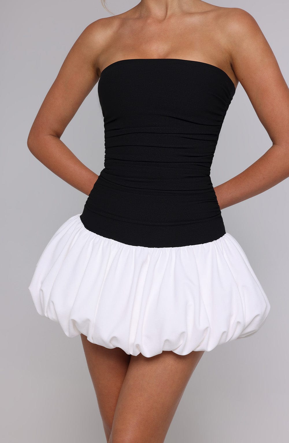 Belavie Gemmella Mini Dress - Black/White