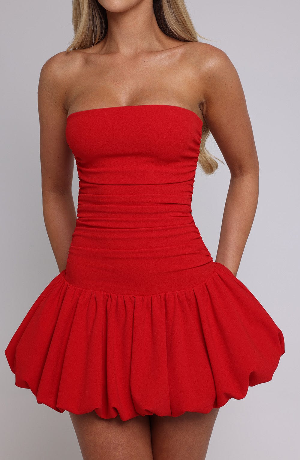 Belavie Gemmella Mini Dress - Red
