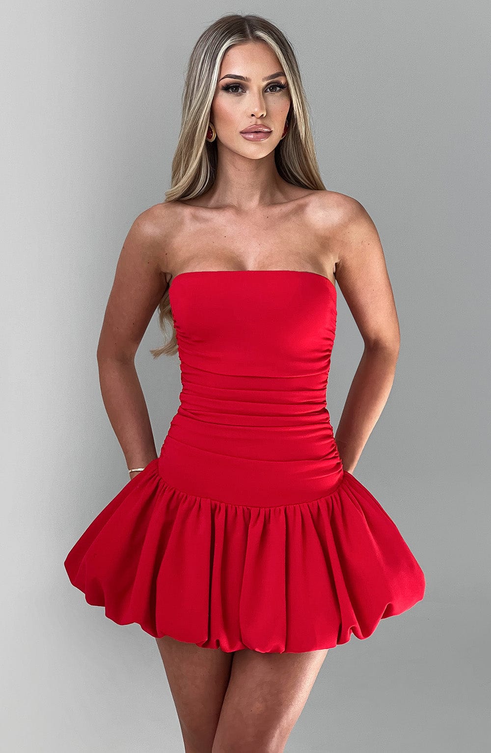 Belavie Gemmella Mini Dress - Red
