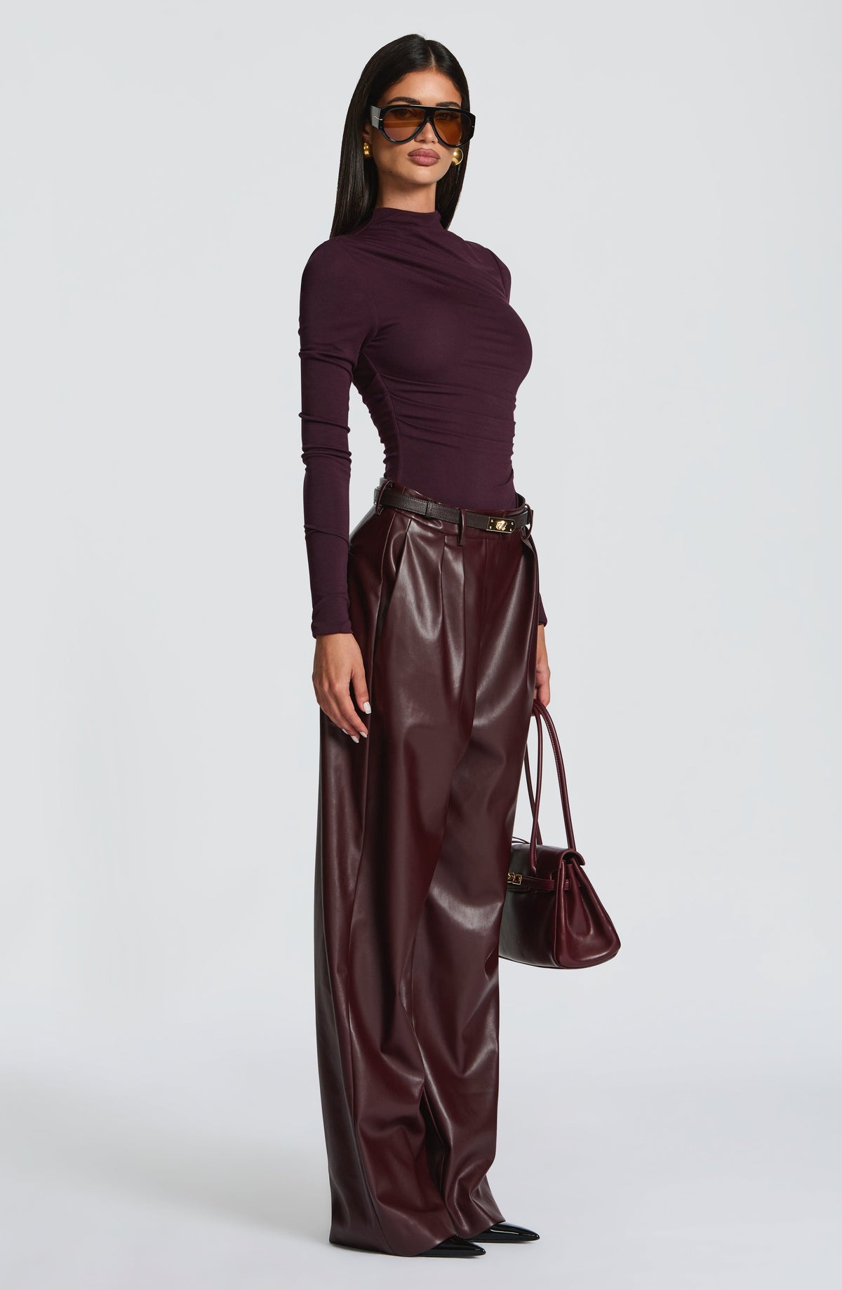 Belavie Glendella Pants - Plum