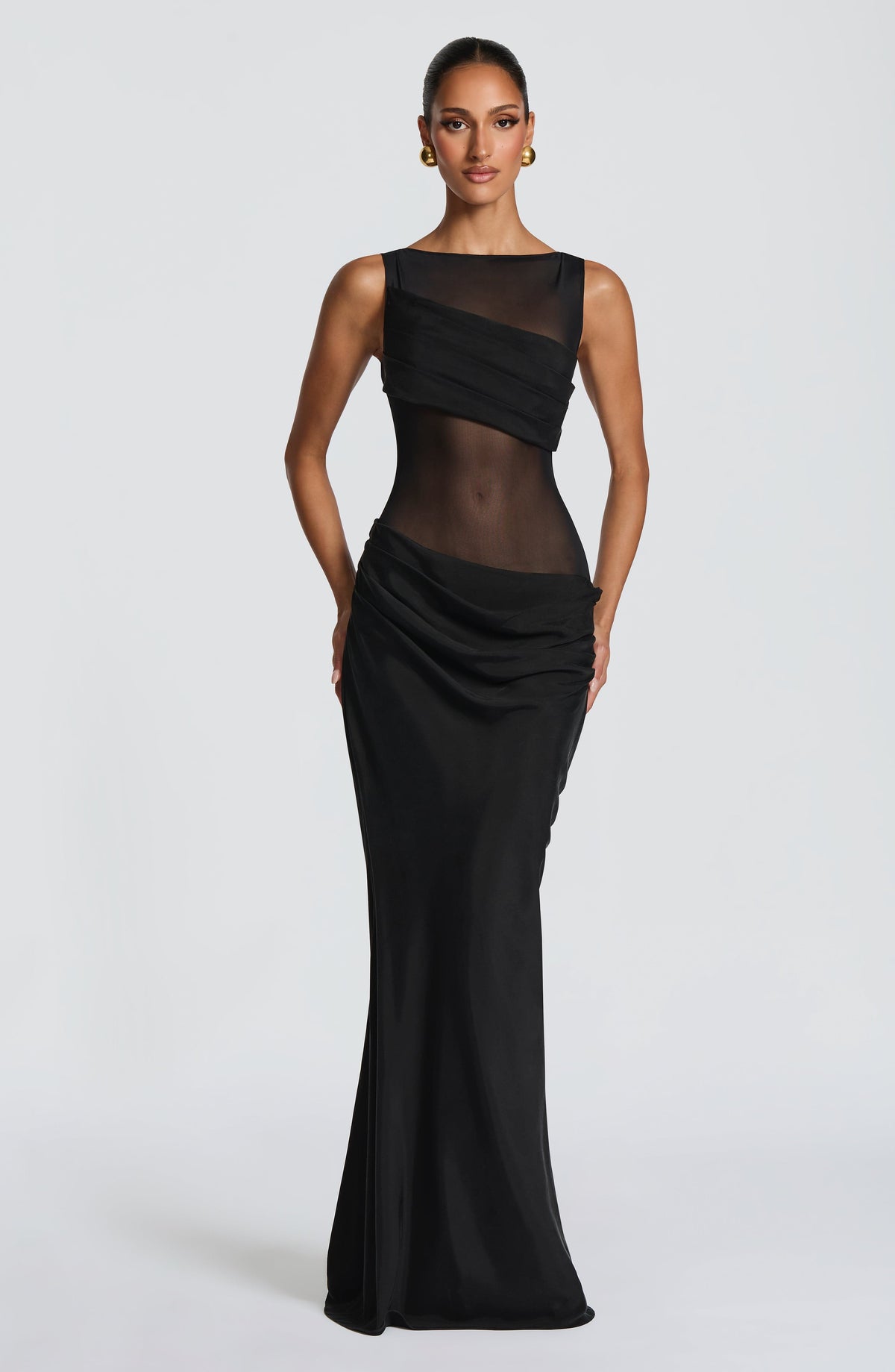 Belavie Gracelynne Maxi Dress - Black
