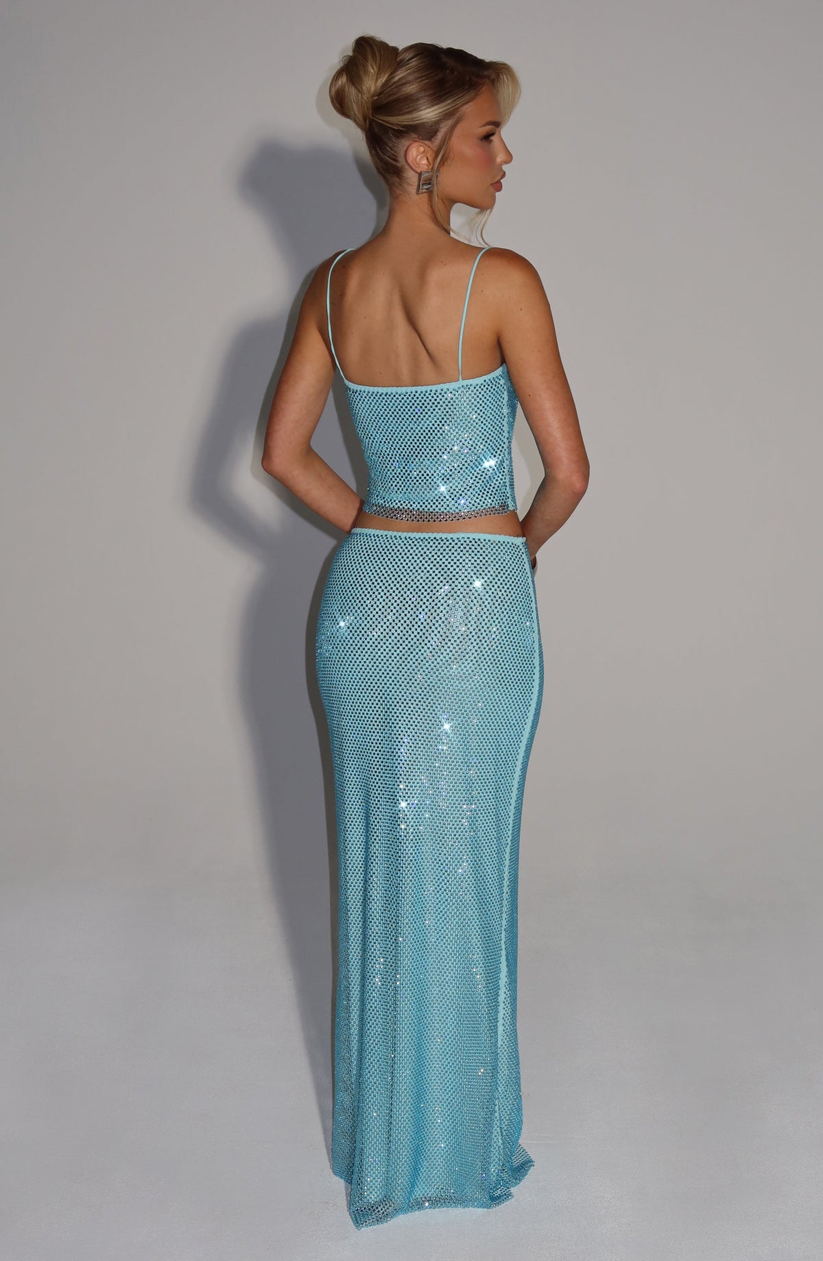 Belavie Halia Maxi Skirt - Aqua