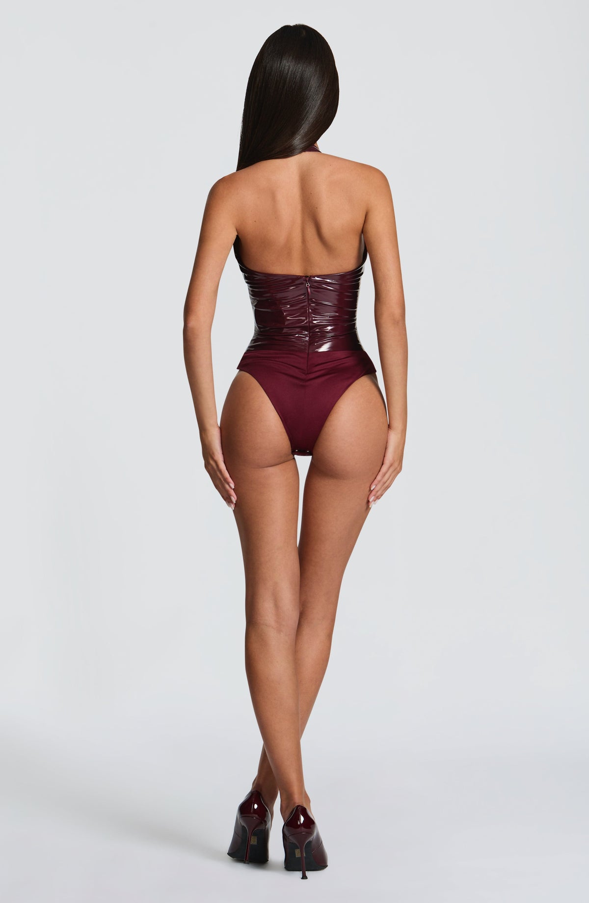 Belavie Harlie Bodysuit - Cherry Lacquer