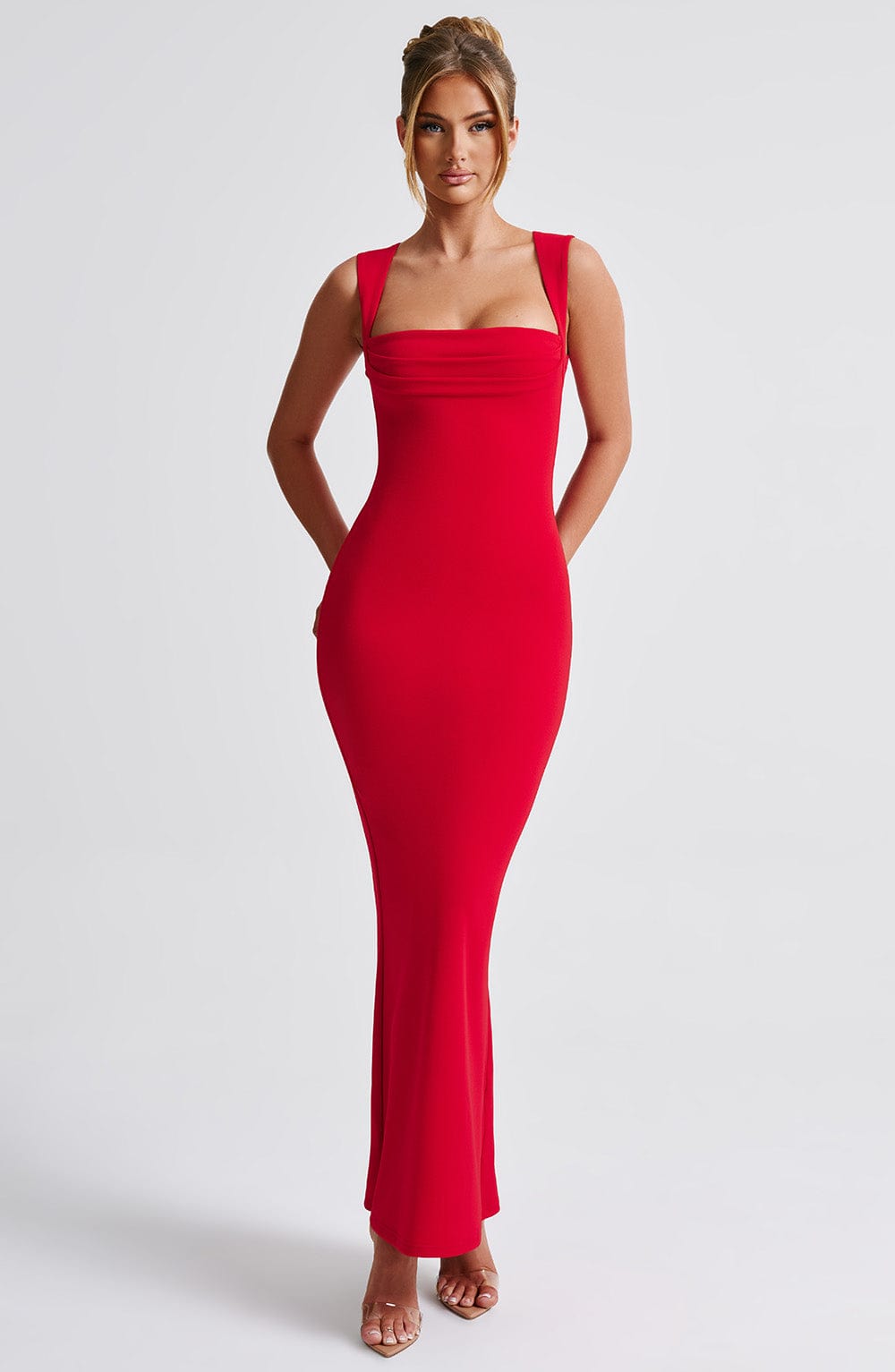 Belavie Helenella Maxi Dress - Red