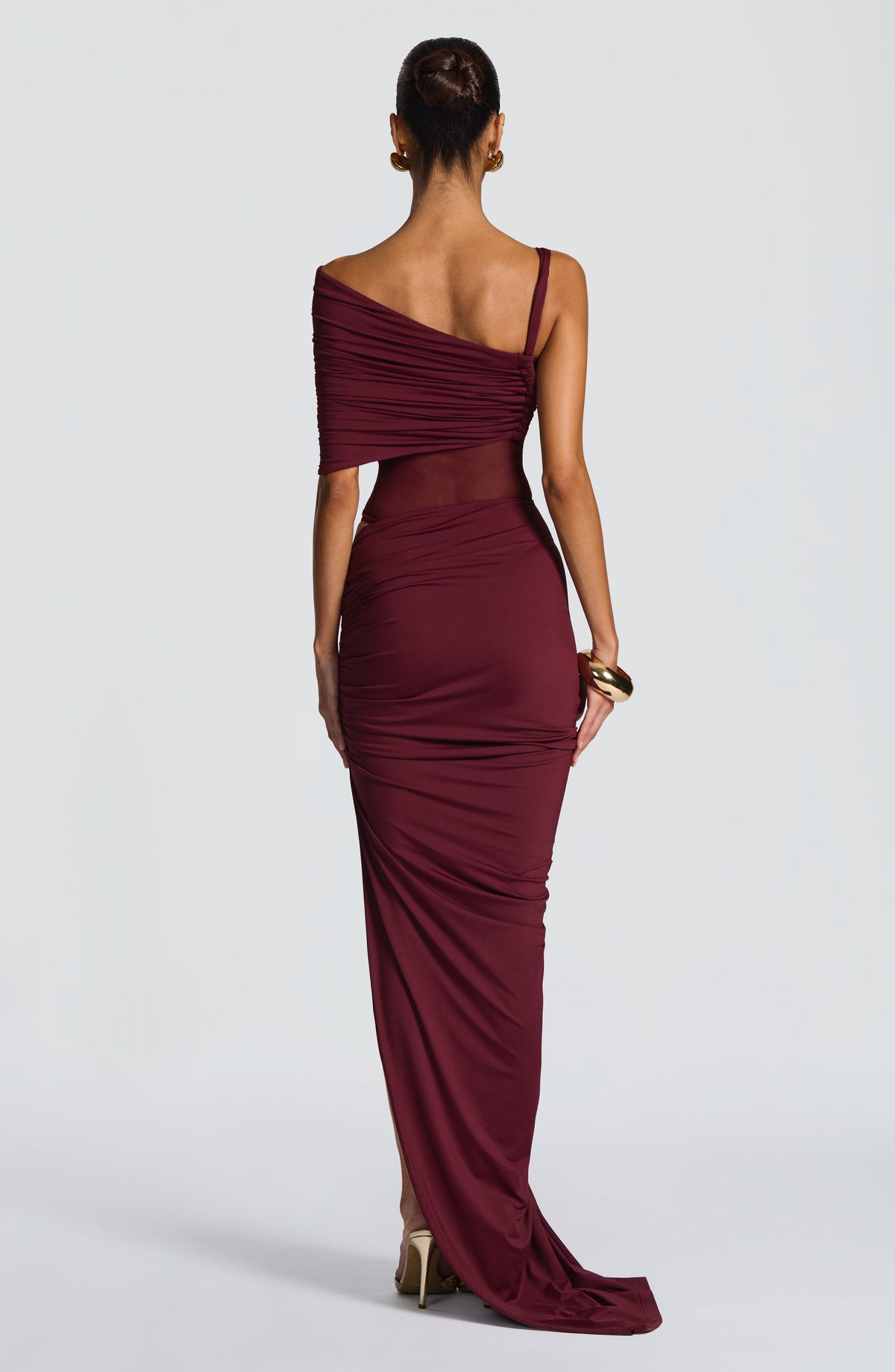 Belavie Henriettella Maxi Skirt - Cherry Lacquer